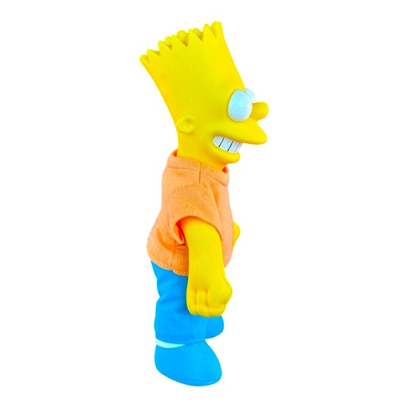 The Simpsons Bart Simpson Plush Doll 1990 20th Century Fox Burger King Toy - Picture 4 of 8
